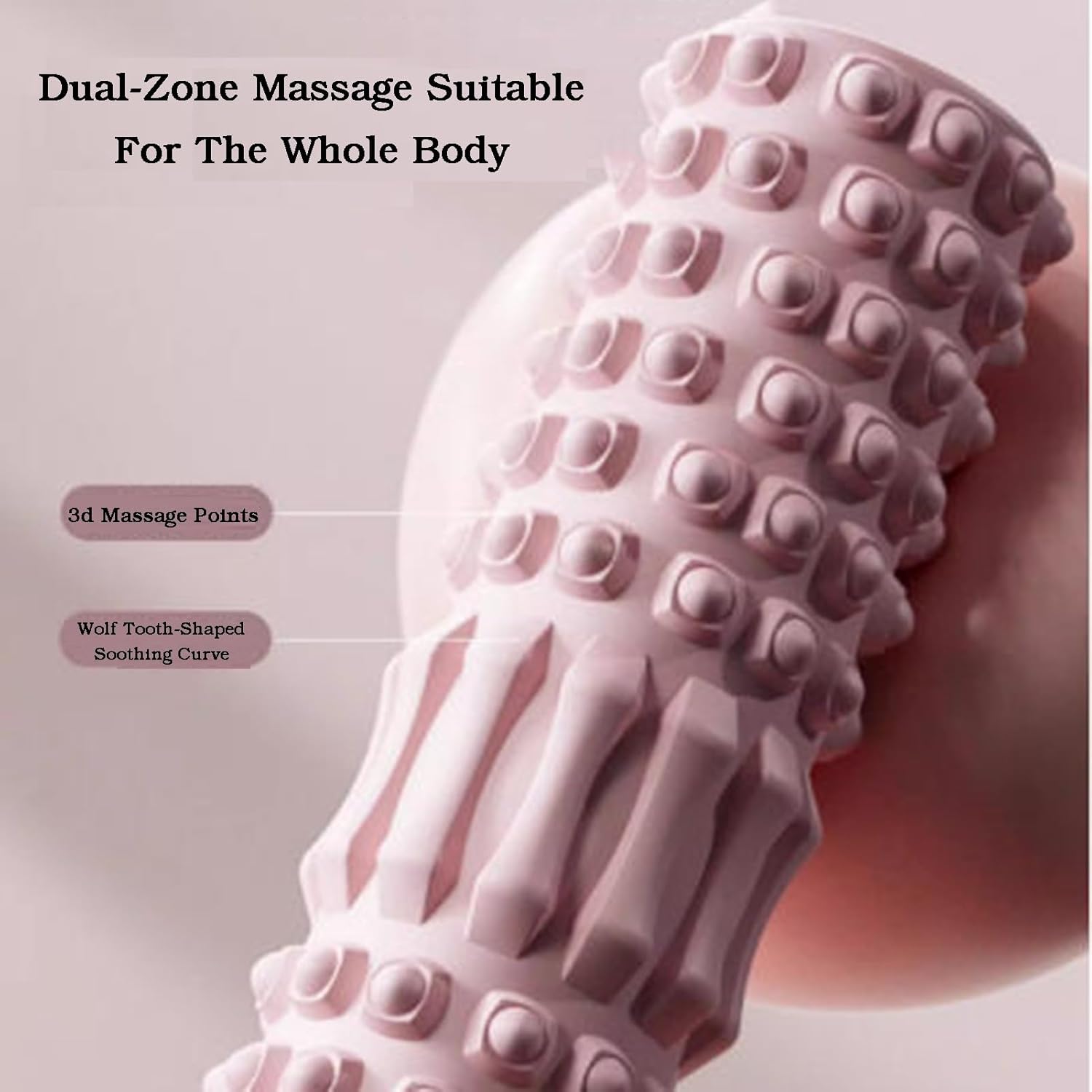 Foam Roller,Deep Tissue,Self Myofacial Release Massage Therapy Roller,Trigger Point Fitness Exercise Massage Roller(Color2,45x12cm)