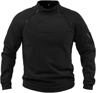 Herren Fleecejacke Outdoor Softshell Jacke Winterjacke Winddicht Armee Jacke Taktis…