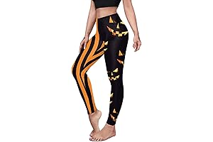 Women's Nightmare Before Christmas Leggings: Embrace Halloween's Spooky Charm