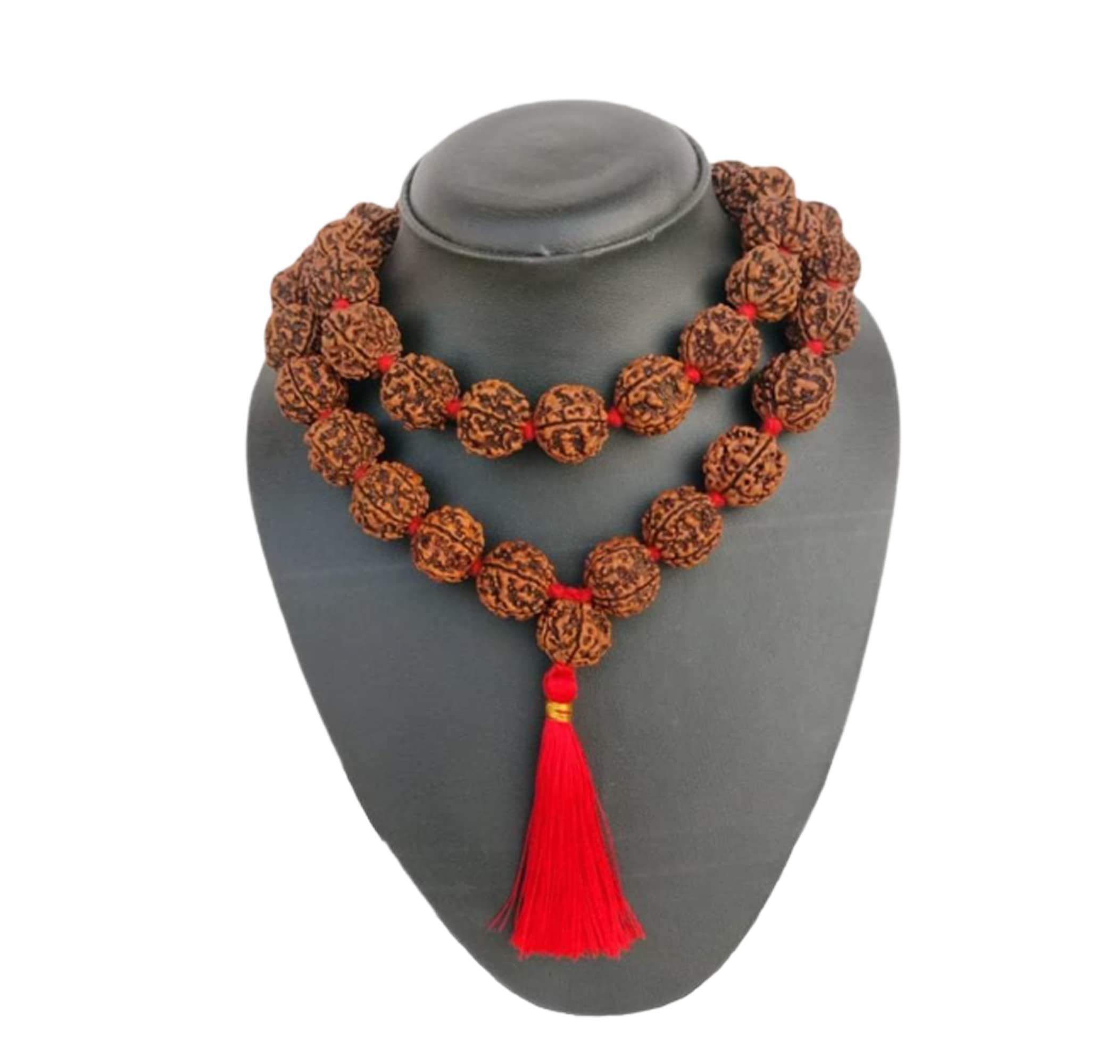 Original 4 Mukhi Rudraksh Kantha Mala 4 Face Rudraksha Mala (4 Mukhi Rudraksha 54+1 Beads) (B0C2DKNRTV) Amazon Price History, Amazon Price Tracker