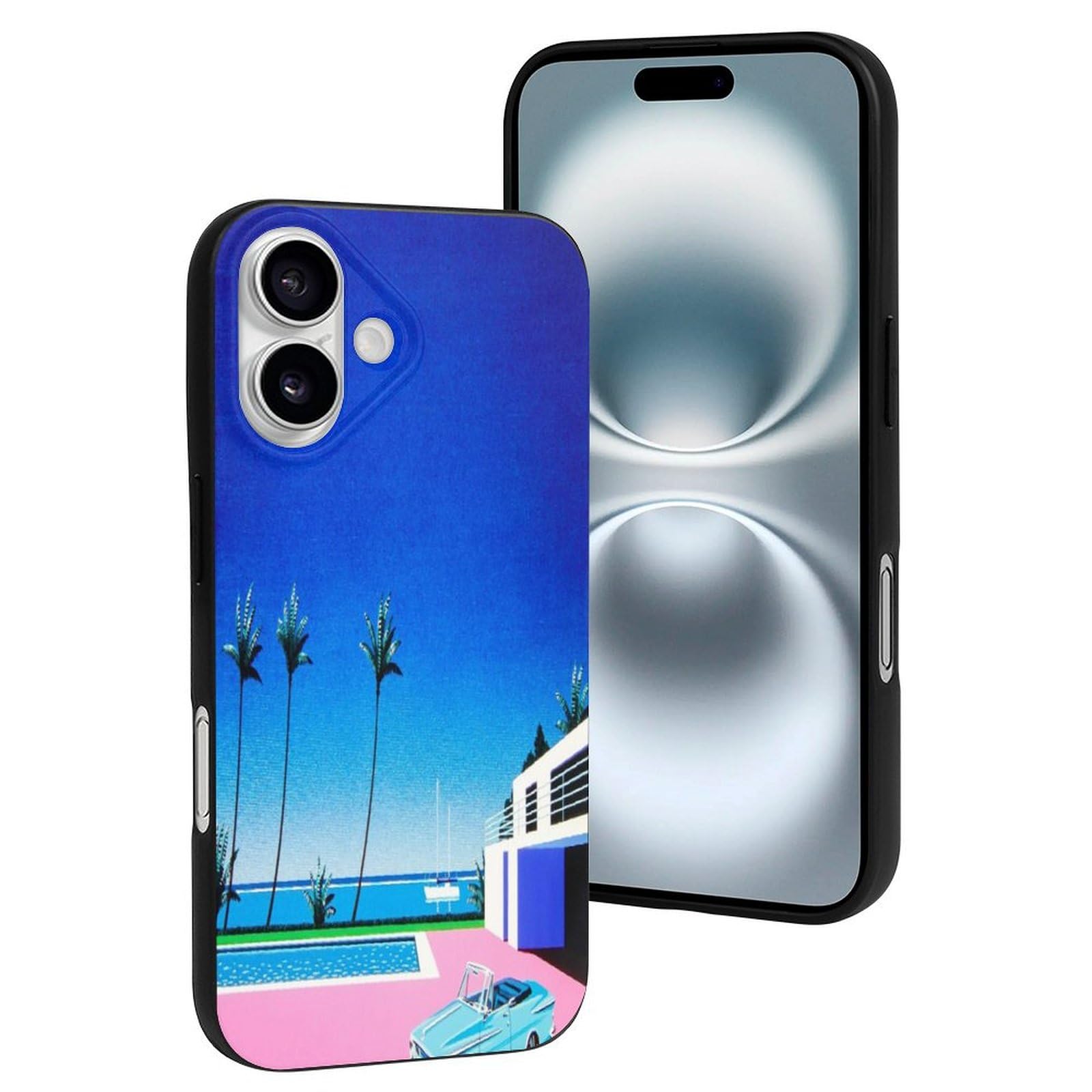 iphone16pro 256GB スマホケース新品込 Amazon.co.jp: アートワーク イラストレーター 永井博 IPhone16