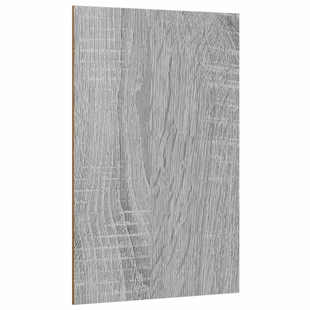 Dekoplatten 12 Stück 40x60x0.27 cm Graues Sonoma | Glatte Holzwerkstoff-Oberfläche, leicht schneidbar, vielseitig für Bastelprojekte, pflegeleicht mit feuchtem Tuch