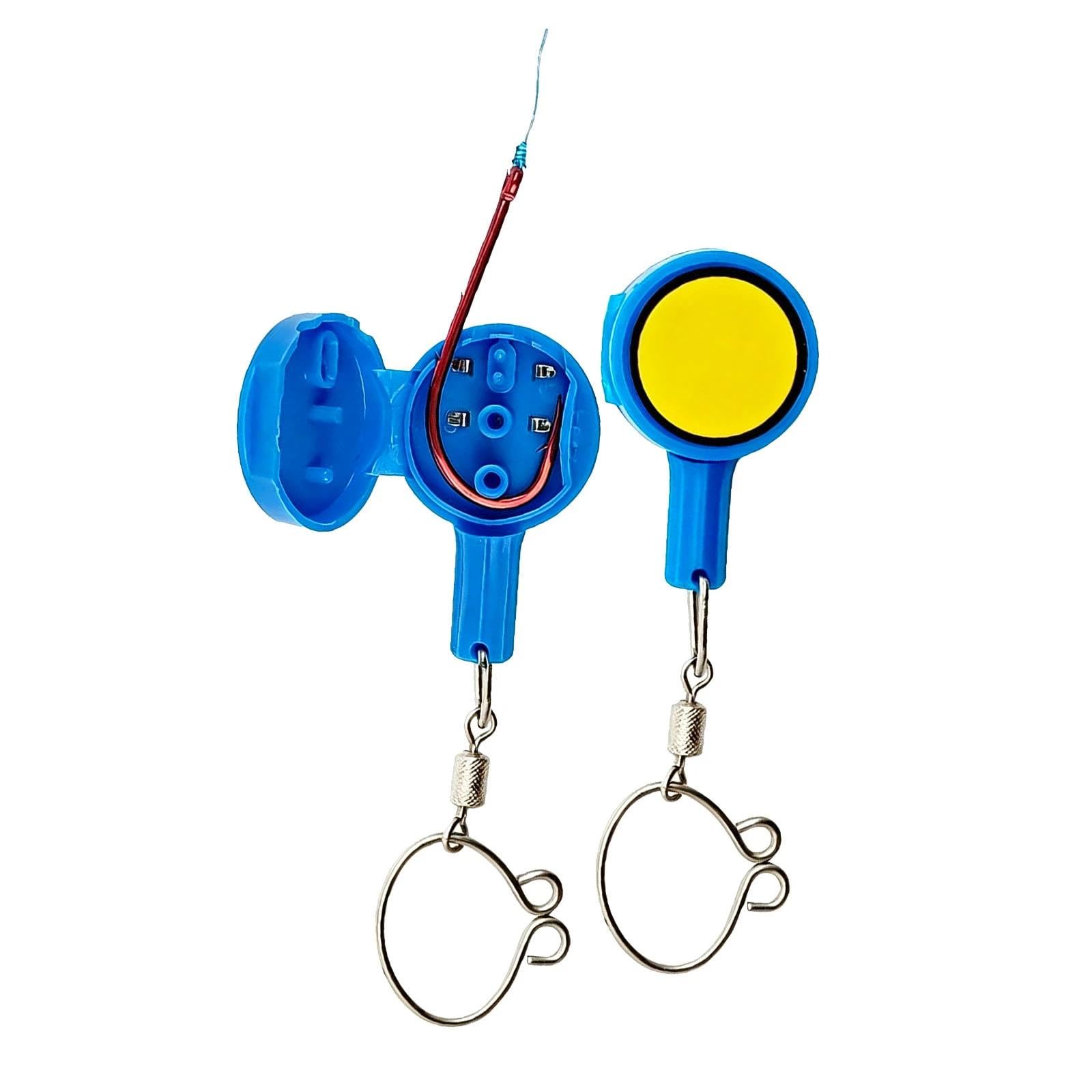 Fishing Knot Tying Tool, Accessories for Tying Line to Hooks, Tackle for Sea, Carp & Fly Fishing, Cover Hook on Rod, Gifts for Men, Christmas Stocking Fillers