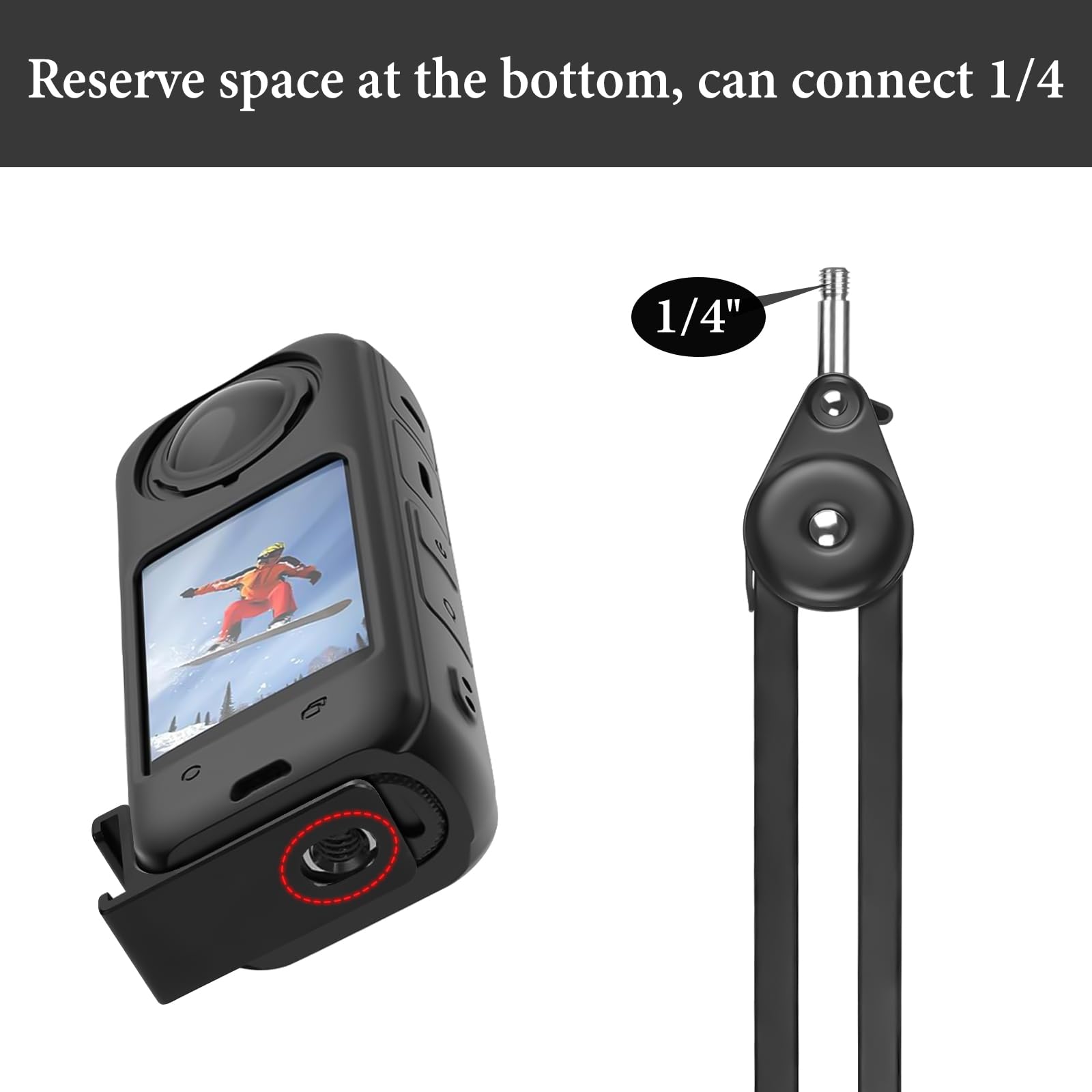 ■insta360 ワイヤレスマイクセット　RODE Amazon.com: Geekria for Creators 2 Pack Invisible Mic Cold Shoe