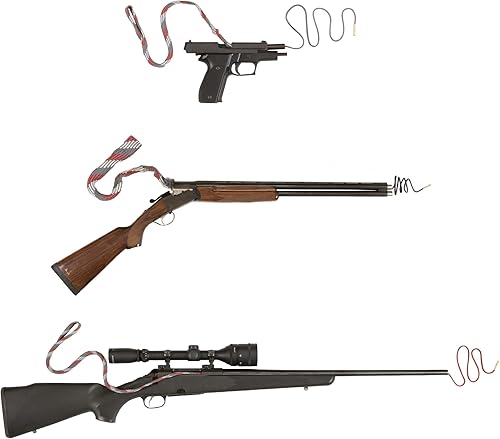 Miniatura 4 de Allen Company BORE-NADO - Cuerda de limpieza de armas de fuego, cuerda de limpieza de barrilorificio, serpiente de pistola para limpieza de