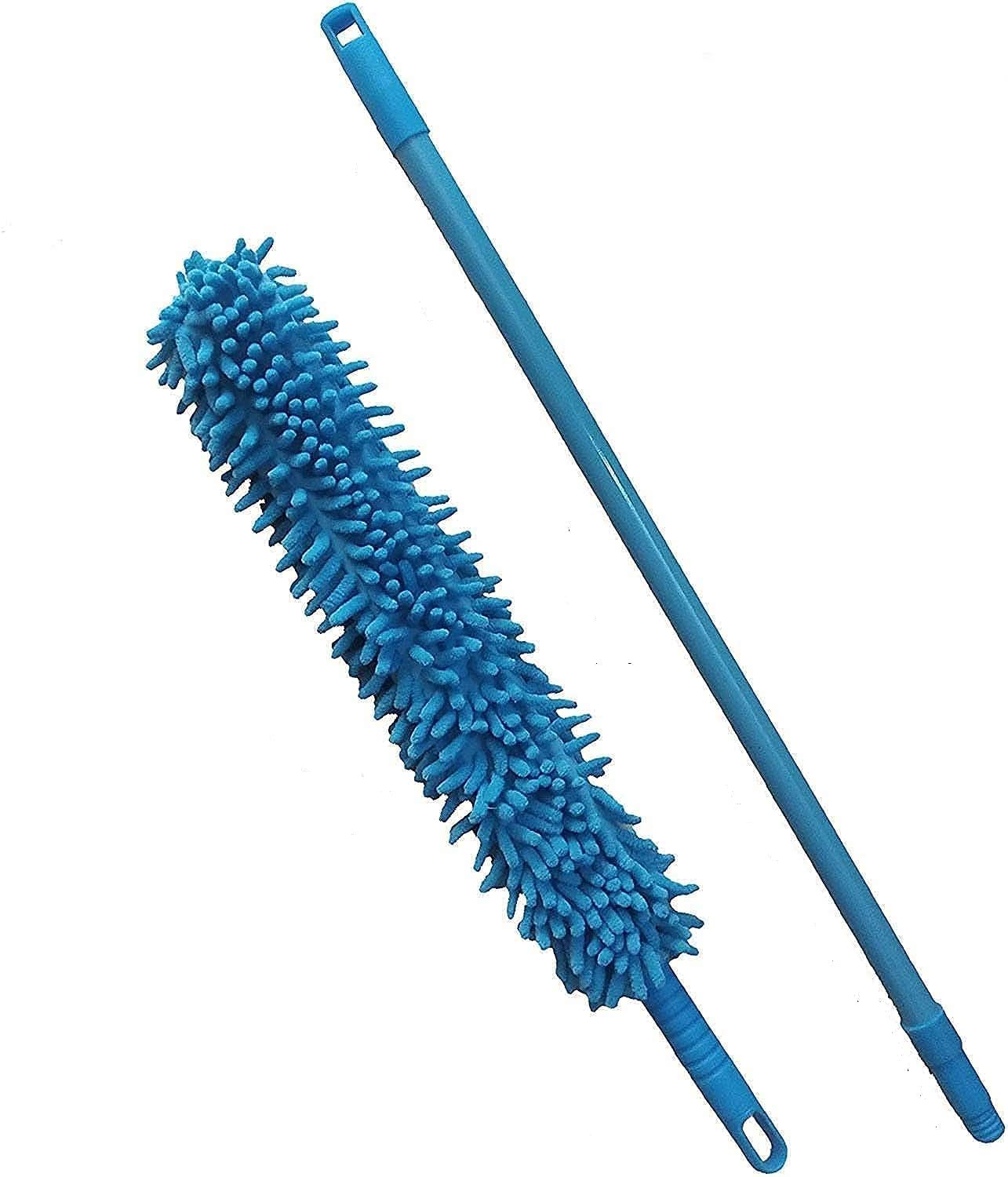 kesi Multipurpose Microfiber Feather Duster Bendable - Super Soft Microfiber Car Duster Exterior with Extendable Handle, Fan Cleaning mop, Cleaning Supplie, Duster for House Cleaning (Multi Colour) (B0B6PQ9L5T) Amazon Price History, Amazon Price Tracker