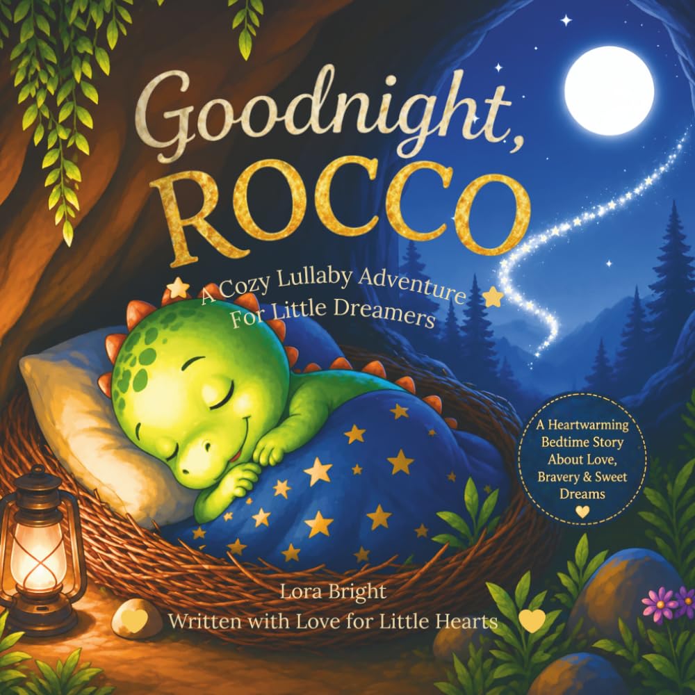 Goodnight, ROCCO: A Cozy Lullaby Adventure For Little Dreamers (Rocco the Little Dinosaur Series)