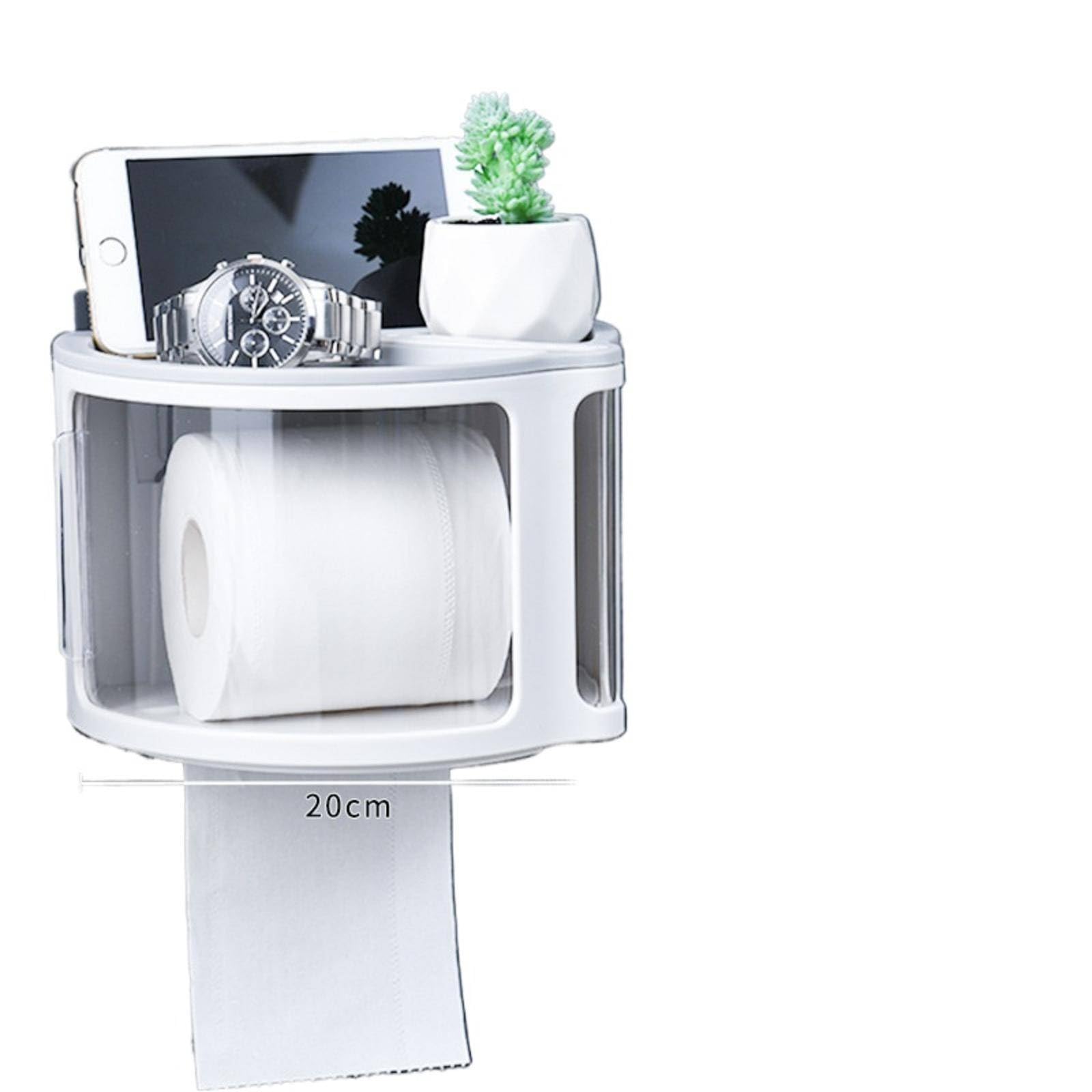 Amazon.co.jp: トイレットペーパーボックス パンチフリー 防水