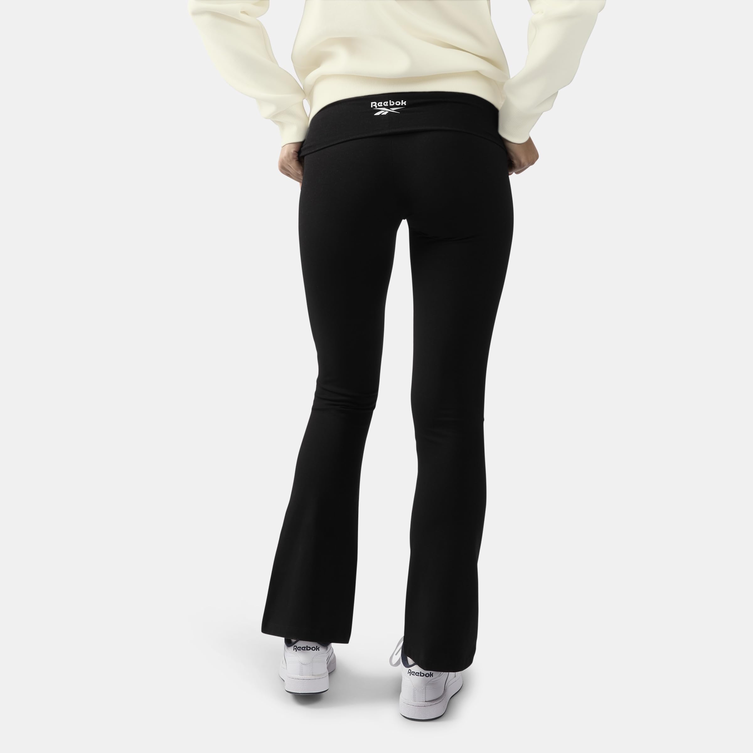 Reebok Tara Small Logo Flared Leggings - Leggins Mujer
