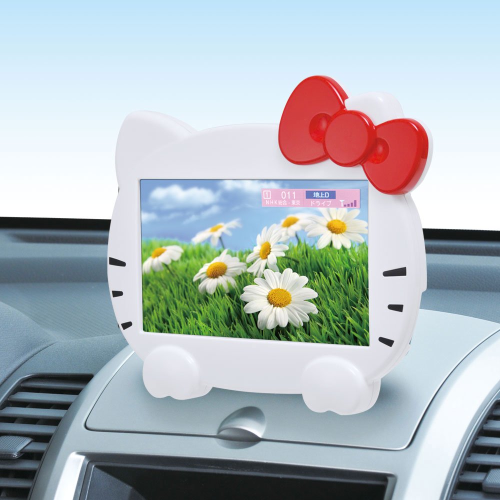 Amazon | セイワ(SEIWA) ハローキティフェイス型 フルセグ対応7V型高 