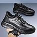 WUBENHUANSHOE Spring 2025 Men's Fashion Outdoor Sports Casual Shoes Anti-Slip Wear-Resistant Mountain Climbing Work Shoes Versatile Comfortable (Black,9.5)