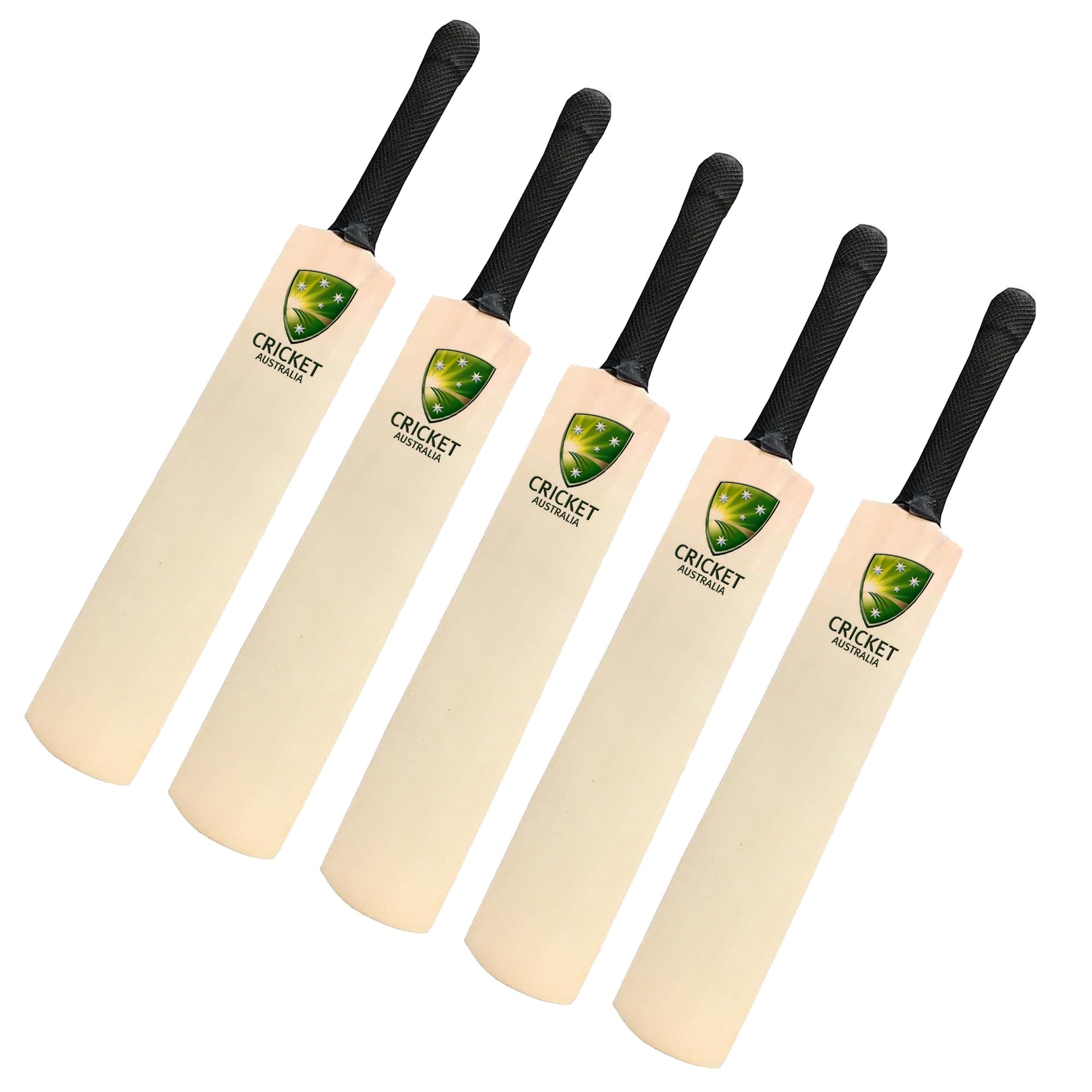 ND Sports Mini Wooden Cricket Bat for Autographs, Premium Miniature Cricket Bat with Rubber Grip (Pack of 1, 3, or 5), Souvenir & Display Piece — image 1