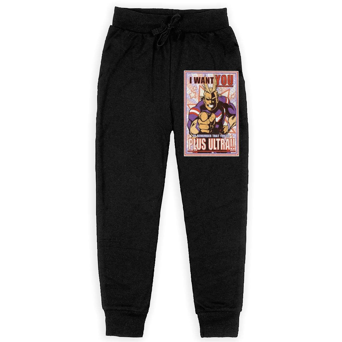 Funny Plus Ultra Gym All Might My Hero Academia Anime Sweatpants for Boys