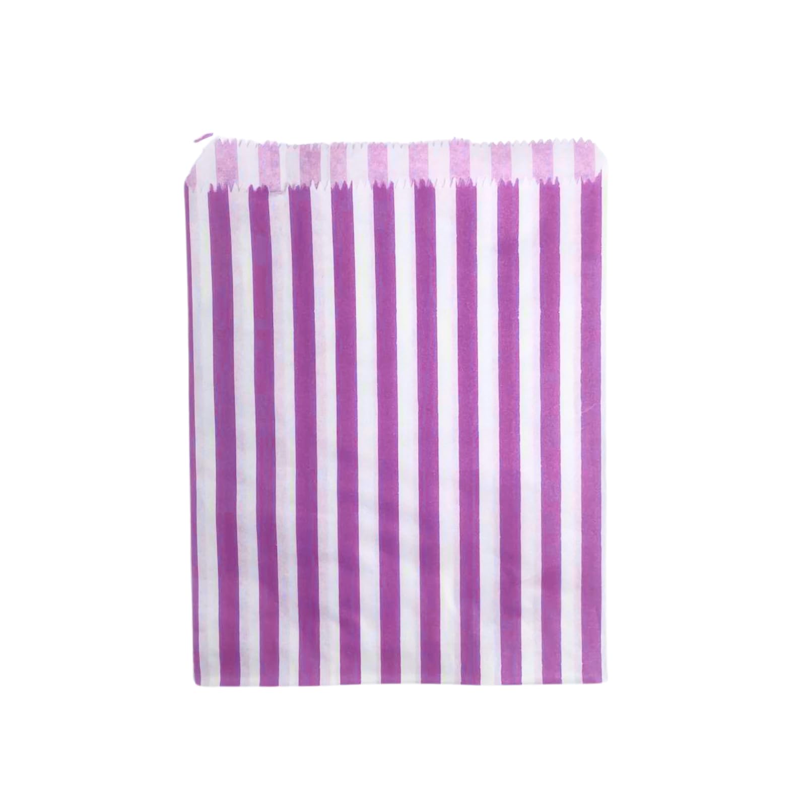 Pink Pick N Mix Sweet Candy Striped Paper Treat Bags - 7x9" Pack of 500
