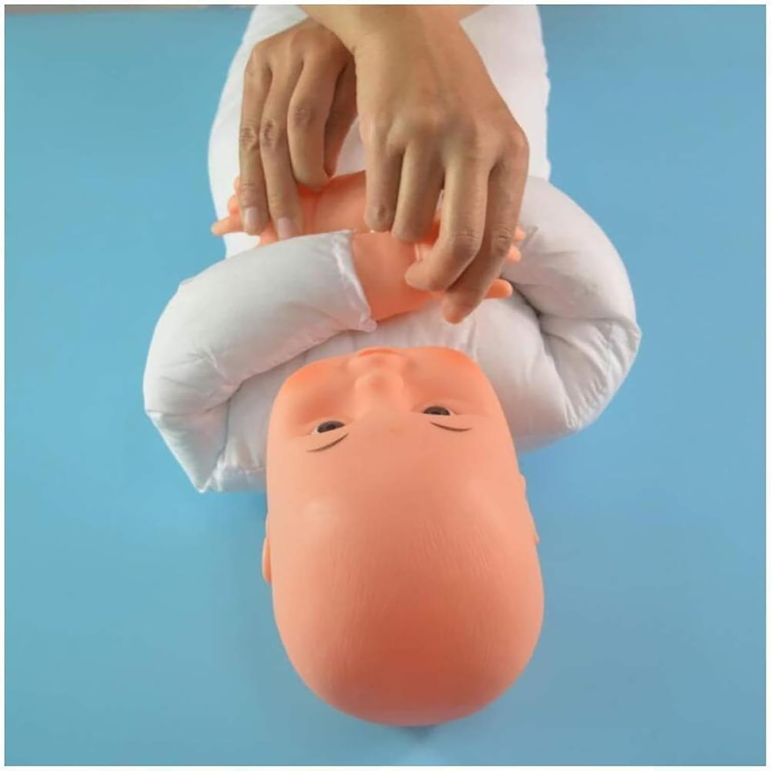 Manichino neonato 20 pollici 60 cm bambola tattile esercizi passivi modello didattico reborn realistica figura intera esposizione pannolini