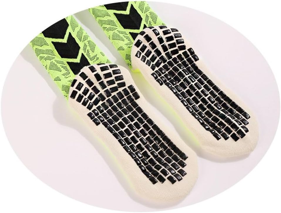 Mid Length Adult Football Socks with Sweat Wicking and Breathable Towel Bottom