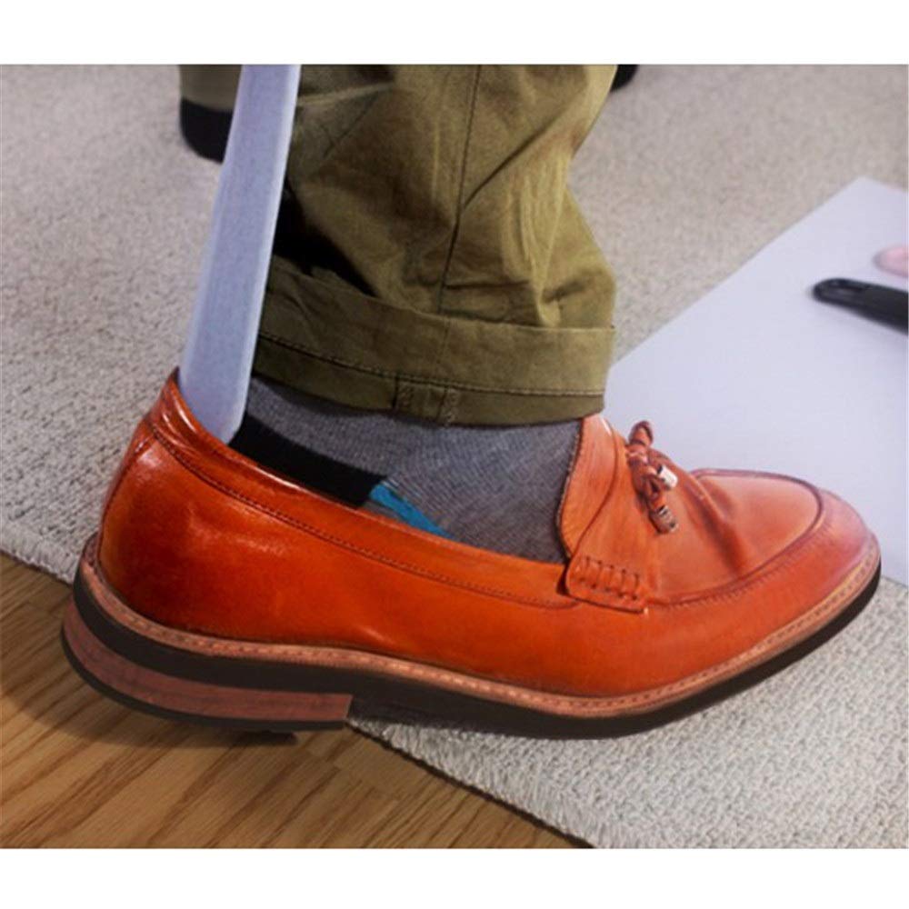 Schuhlöffel, 27,6 Zoll (70 cm), langer Schuhlöffel, Kunststoff, langer Griff, Schuhhelfer, praktisch, einfach zu bedienen, Schuhhelfer (Farbe: Blau, Größe: 27,6 Zoll (70 cm) (Blau, 27,6 Zoll (70 cm))