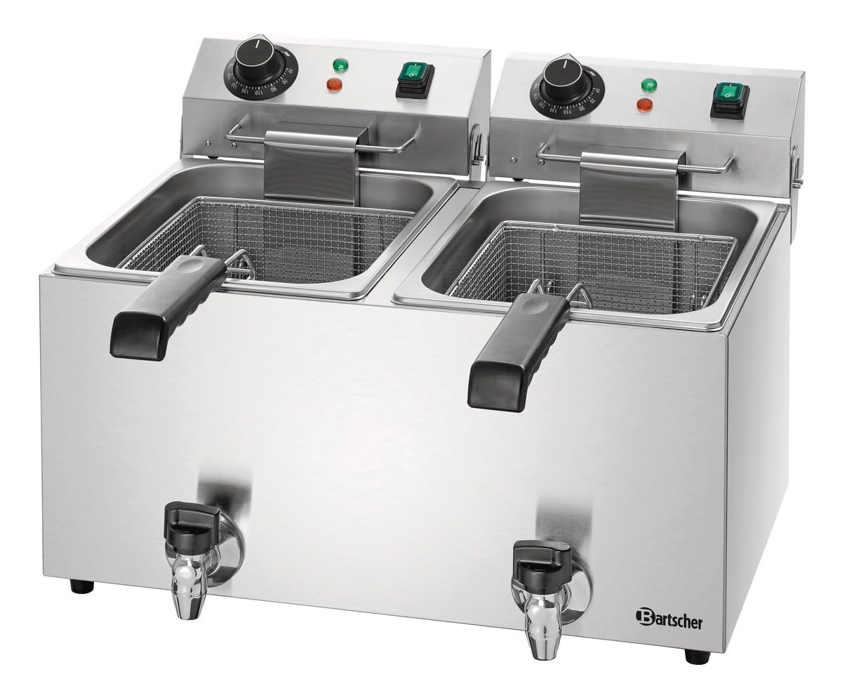 Bartscher Elektro-Fritteuse SNACK IV Plus 2 x 9L Gastronomiebedarf