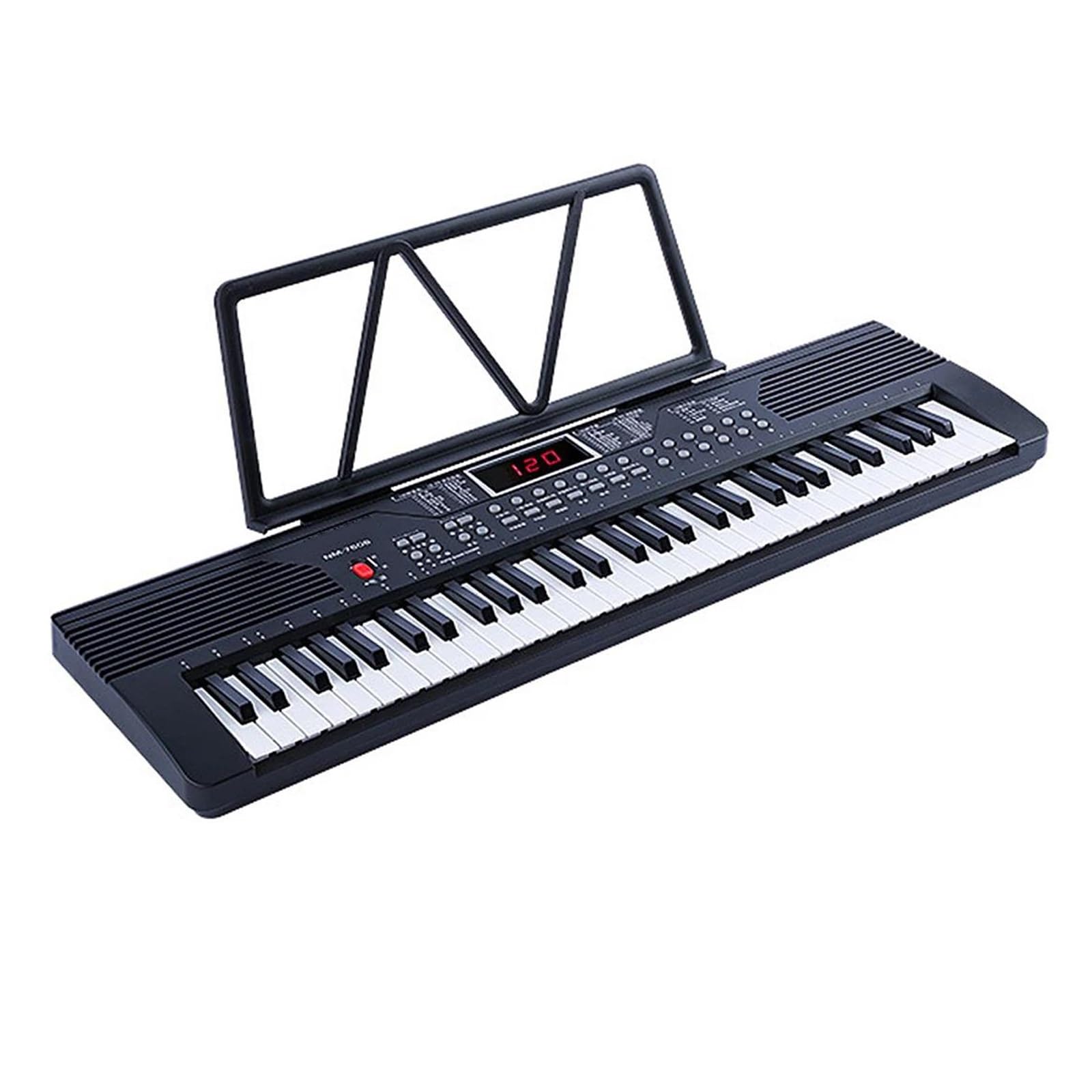 dorosłych klawiatura elektroniczna Klawiatura Muzyczna Profesjonalny Kontroler Elektroniczny Syntezator Muzyki Fortepianowej Cyfrowe 61 Klawiszy Instrumenty Organowe
