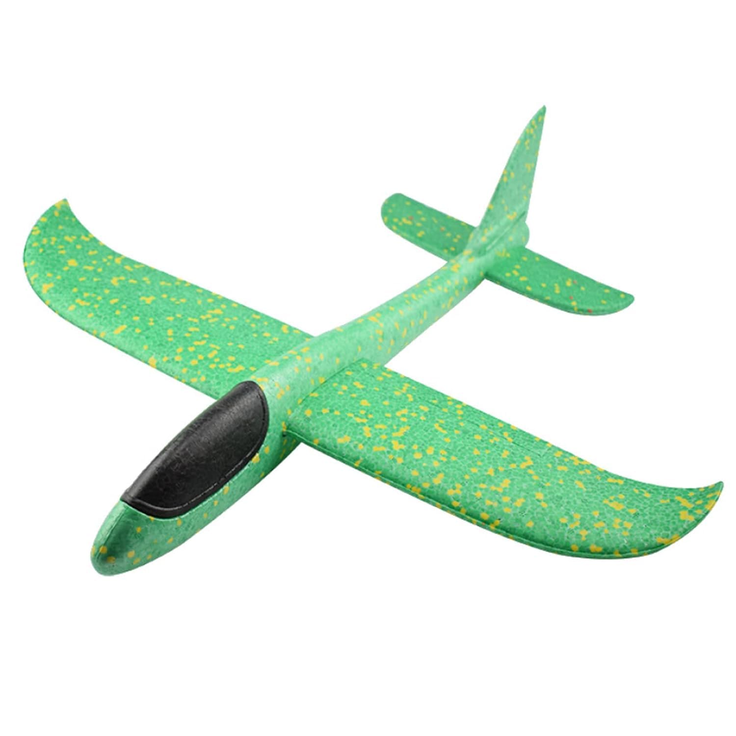 AK ANOLIHK® Airplane Toy - Large Throwing Foam Plane, Dual Flight Mode, Aeroplane Gliders, Flying Aircraft, Gifts for Kids, & 3 to 12 Year Old Boy|Girls (FP-1PC GREEN 0) (B0D9HRH324) Amazon Price History, Amazon Price Tracker