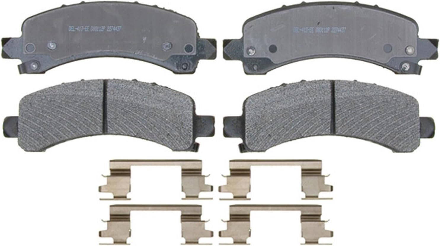 ACDelco Gold 17D974MH (19287157) Semi-Metallic Rear Disc Brake Pad Set