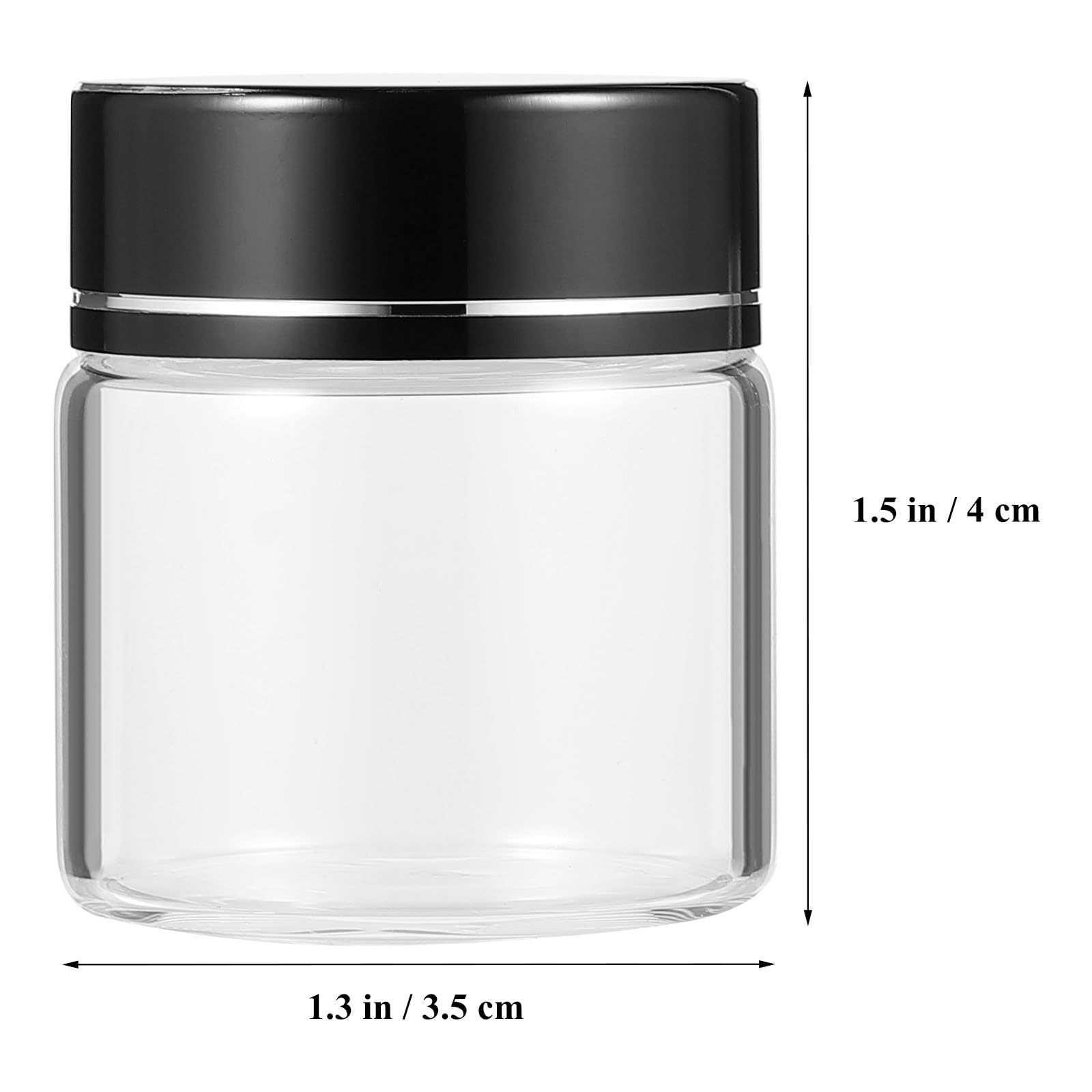 Alipis Botellas Pequeñas de Vidrio Tapa de Rosca, 20 Frascos Transparentes de 25 Ml para Dispensar Miel y Cápsulas, Ideales para Uso en Cocina y Salud