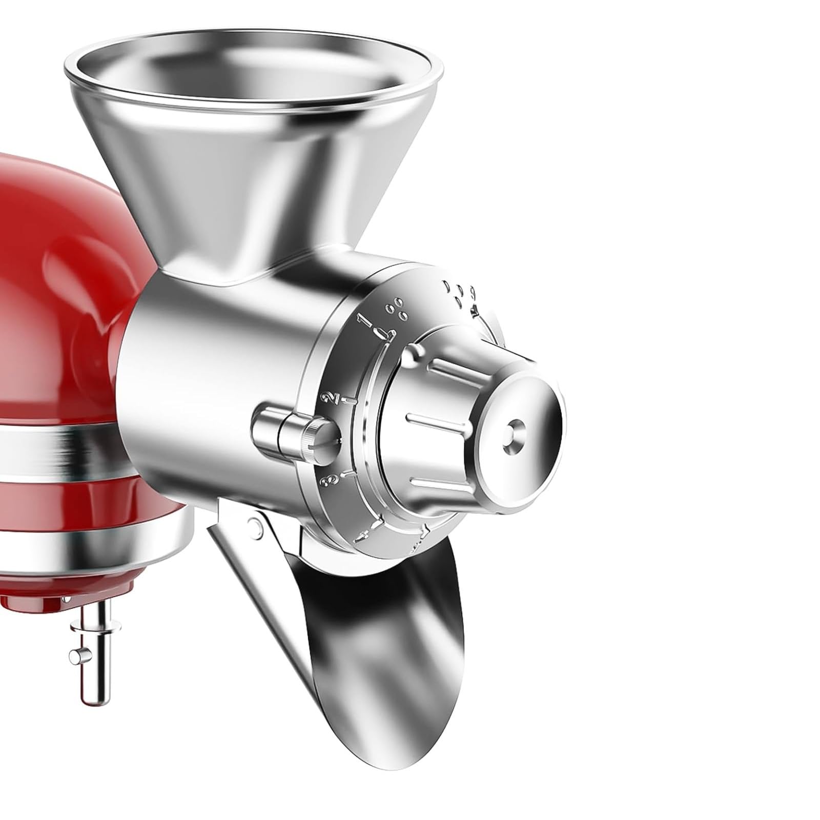 Kalttoy Metal Grains Mill Attachment for Stand Mixer, Flour Mill Grinder for Grinder Accessories and Attachments Metal Grains Attachment for Stand Mixer
