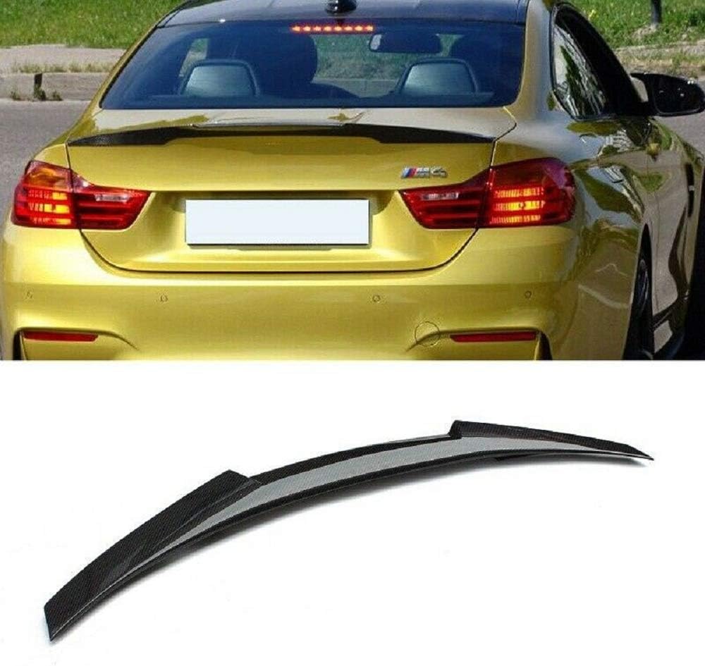 Carbon Fiber Trunk Deck Lip Boot Rear Spoiler Wing for BMW F82 Coupe 2 Doors Car M4 Style