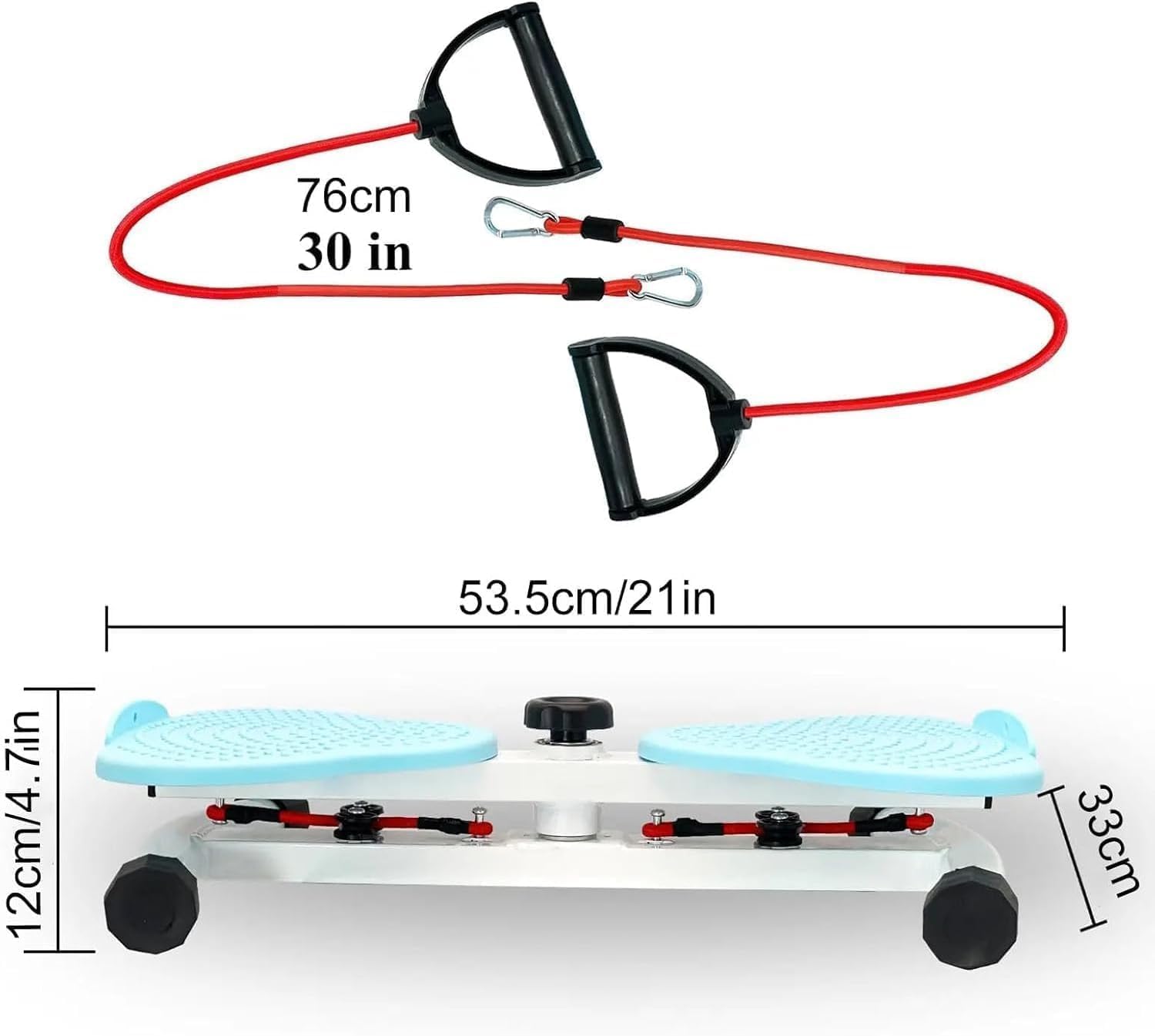 Planche d'exercice Twist Boards, Machine Twister de taille, Planche d'équilibre pour massage des pieds et perte de poids