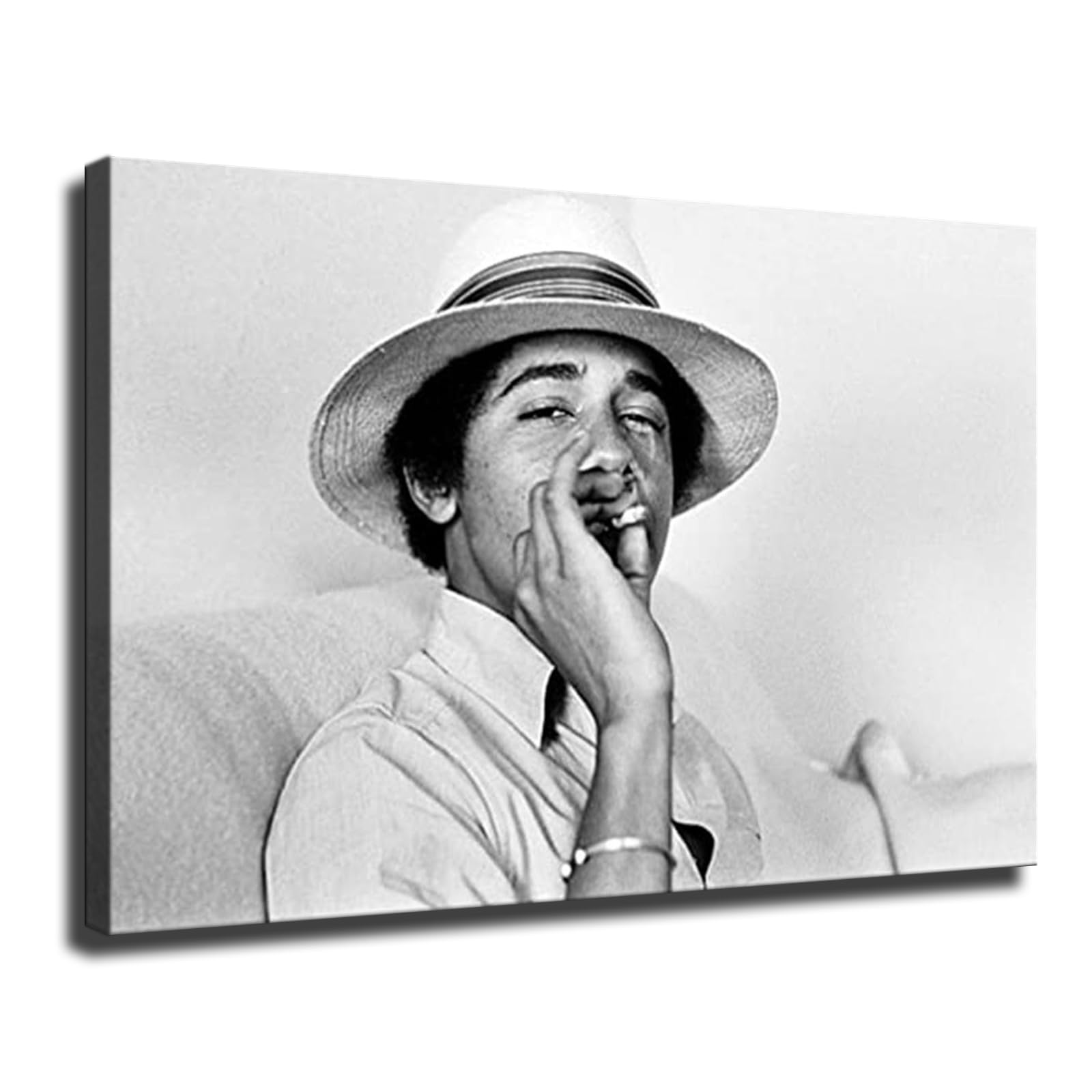 obama smoking a cigarette In 1980, Occidental College freshman Barack posed for series of candid black-and-white portraits taken by fellow student Lisa Jack in her Los Angeles apartment. The photos capture a relaxed, cigarette-smoking Obama and his cigarettes. Obama