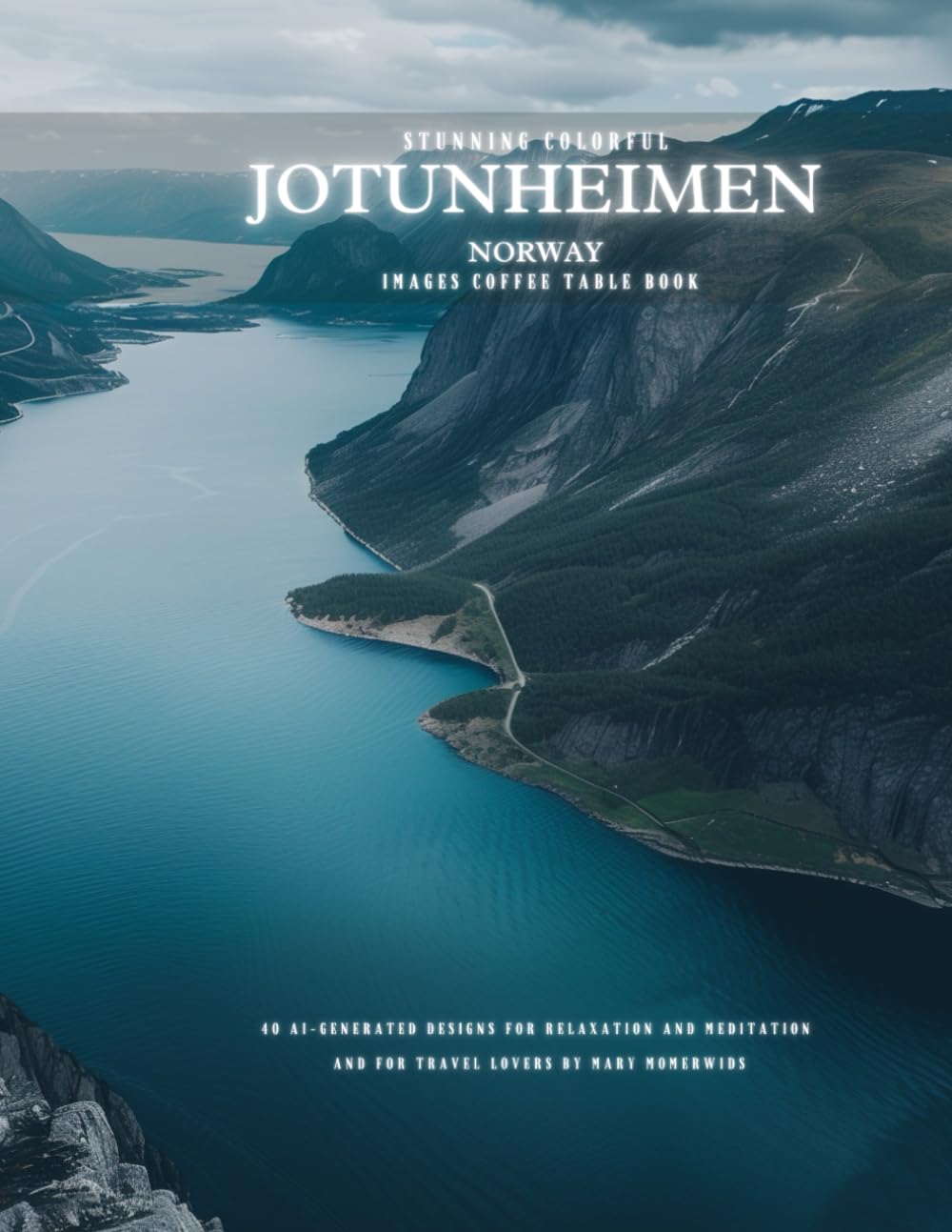 Stunning Colorful Jotunheimen Norway Images Coffee Table Book: 40 AI-Generated Designs for Relaxation and Meditation and for Travel Lovers