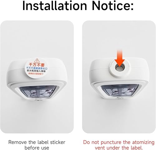 Miniatura 9 de Pequeño difusor de aceite sin agua, difusores de aromaterapia inalámbricos con flores reales 3 aromas fragancia para el hogar, ambientador