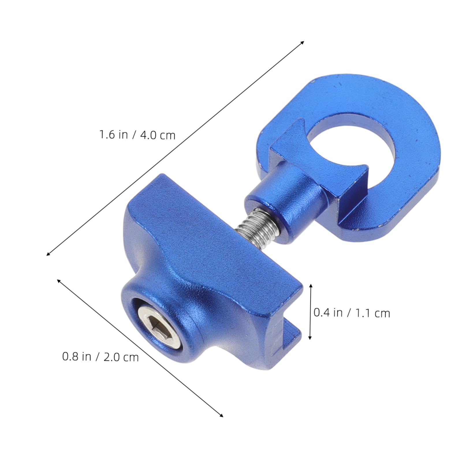 OUNONA Bike Accessories Chain Guide Tensioner for Handlebar Clamp Mount Bicycle Chain Tool