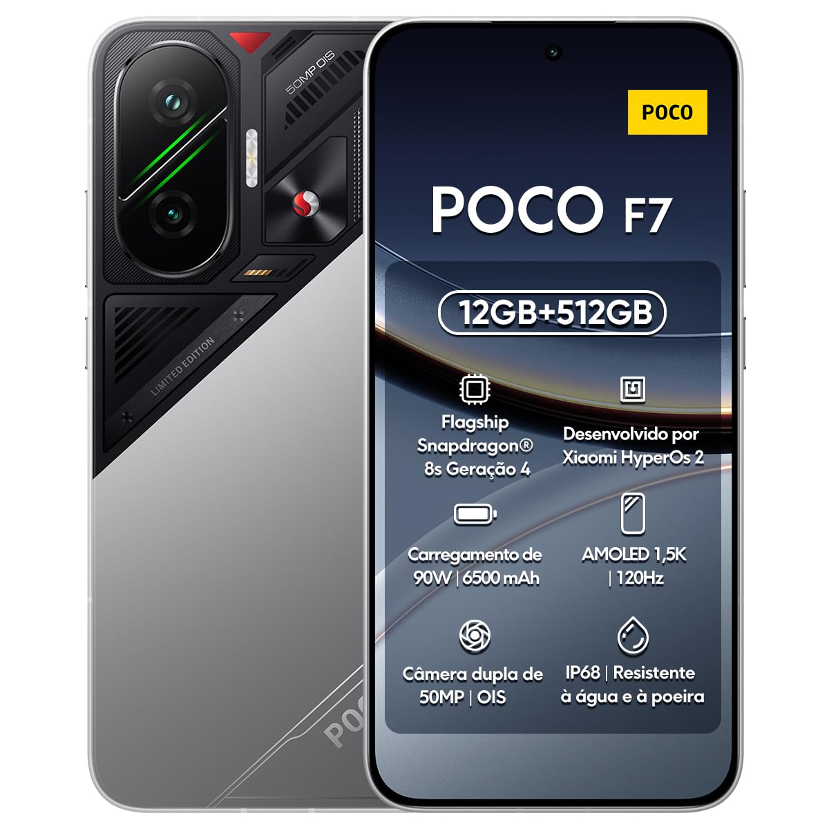 ☆あ☆　POCO F7 12GB/512GB White　新品未開封 Amazon | 【SIMフリー】Xiaomi POCO F7 | 5G | 12+512 GB