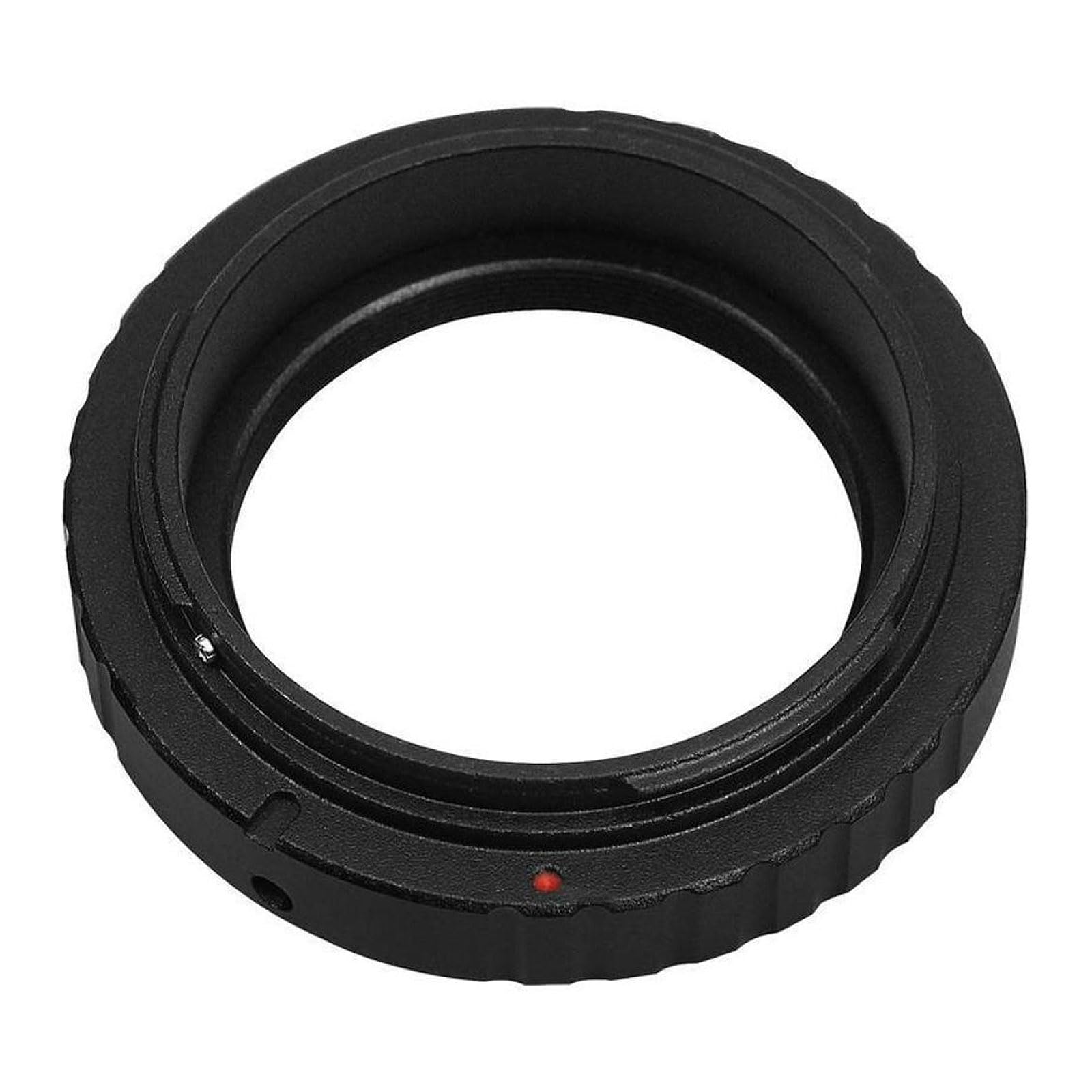 Bague d'adaptation universelle T2 en alliage d'aluminium pour Canon DSLR EOS (M42 x 0,75)