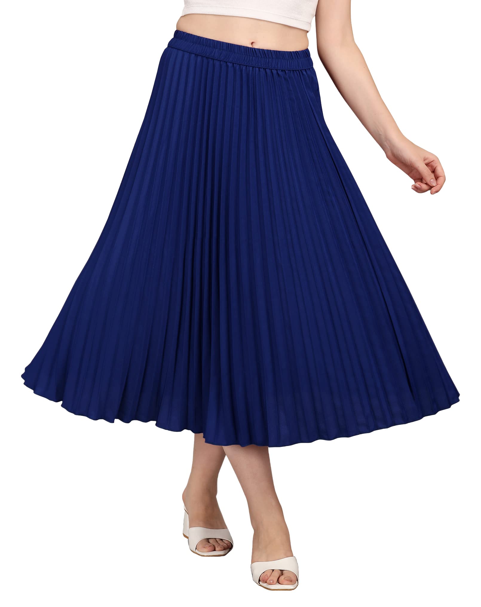 KZULLY | Gonne Midi Chic Eleganti Ensemble per donne e ragazze