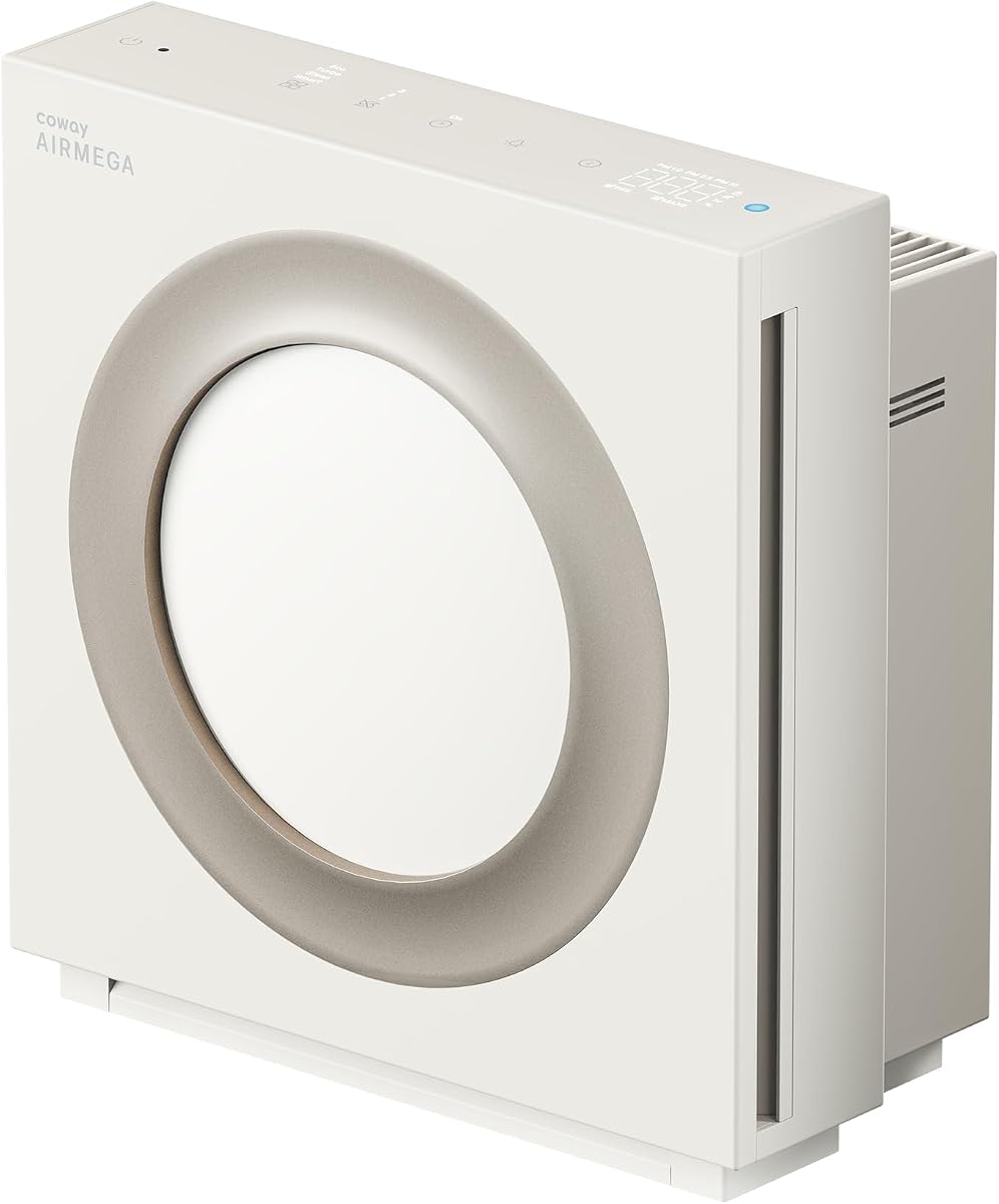 Airmega Mighty2 Air Purifier, Next Gen of AP-1512HH, for Large Room & Home Cleans up to 1,800 ft², IEST certified HEPA and Active Carbon for Allergies, Smoke, Dust, Pets & Mold, AP-1512N(BG)