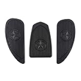 Tank Pad Protector Gas-Tank Sticker Anti-Slip Fuel Oil Tank Traction Pads Wear & Tear for Motorcycle Motorcycle Gas-Tank Protector, Black