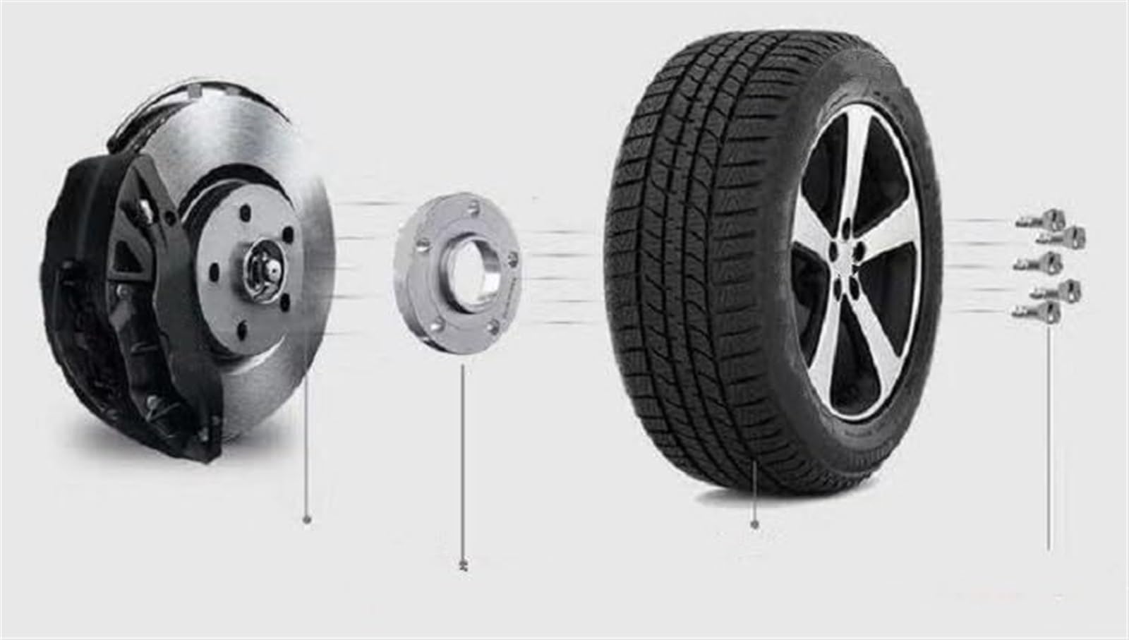 Dystans kół do kół samochodowych Kia 5 x 114,3 piasta do śruby Centric 67.1: M12 * 1,5 aluminiowy zestaw dystansowy do kół adapter 15-35 mm przekładki kół