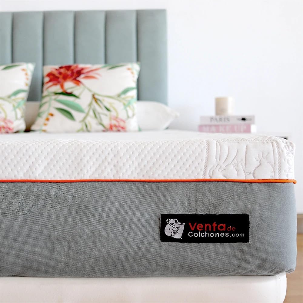Ventadecolchones - Colchón Viscoelástico Visco 8 Air Antiescaras - 135 x 190 cm - para Cama Articulada