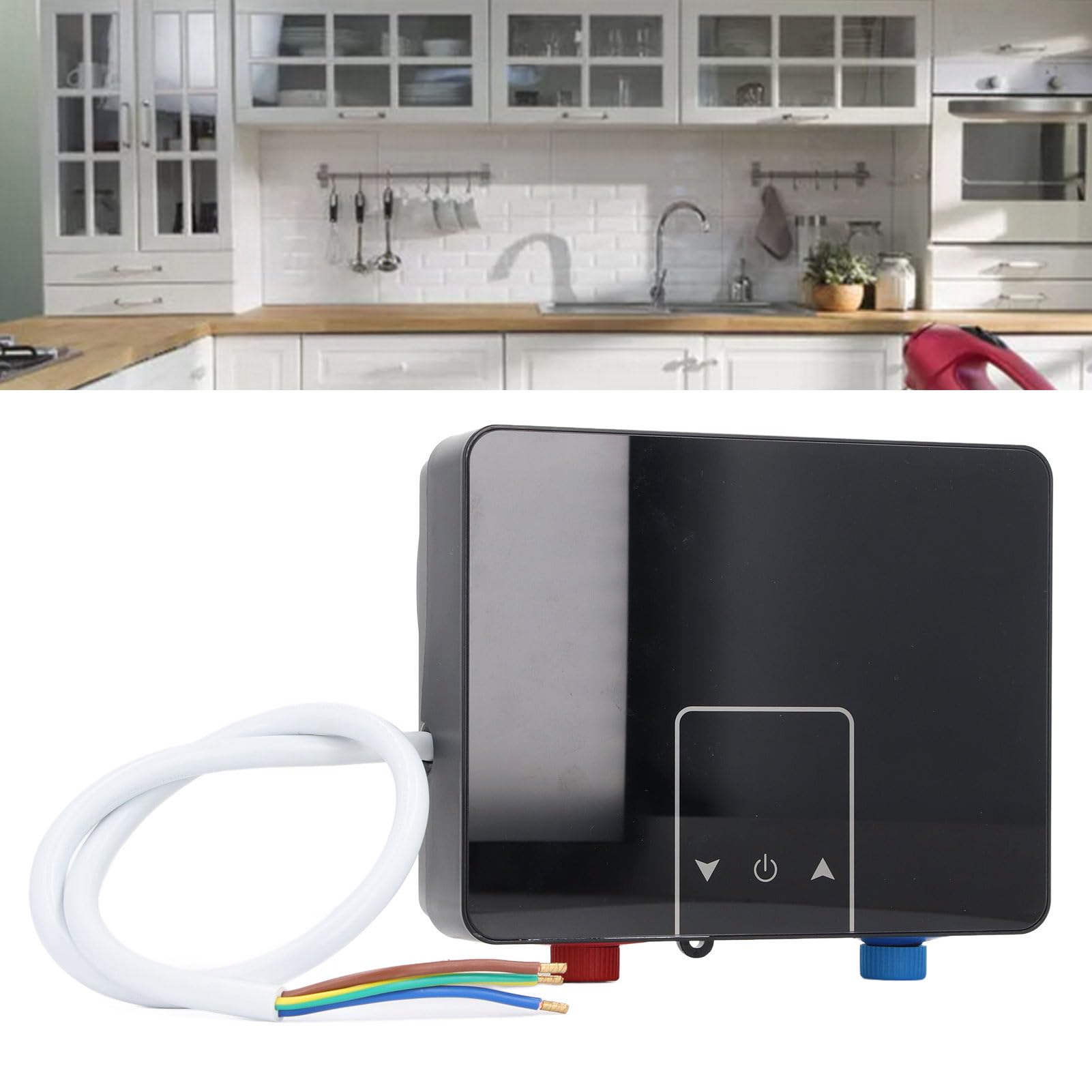 Bewinner Calentador de Agua Eléctrico Instantáneo de 5.5KW para Cocina