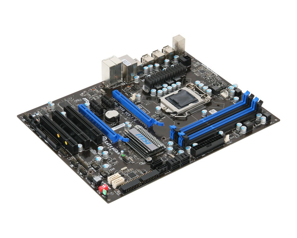 Intel マザーボード P55チップセット(USB3.0/SATA6有) P55A-G55 【公式
