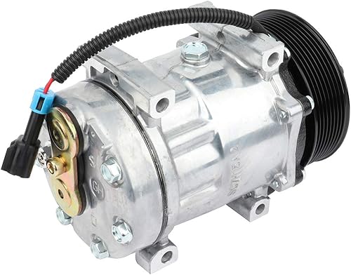 Vista 200 de ECCPP Compresor de A/C con embrague 2014-2018 apto para Ford Focus 2.0L AC Compressor