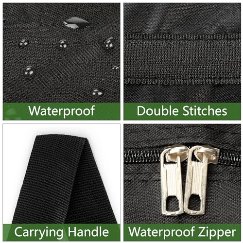 Duffle Bag for Travel Men: Gym Bag 1000d nylon waterproof material - Travel Bag large with shoes compartment - Foldie Travel Bag Expandable multifunctional Overnight Bag(180L)2