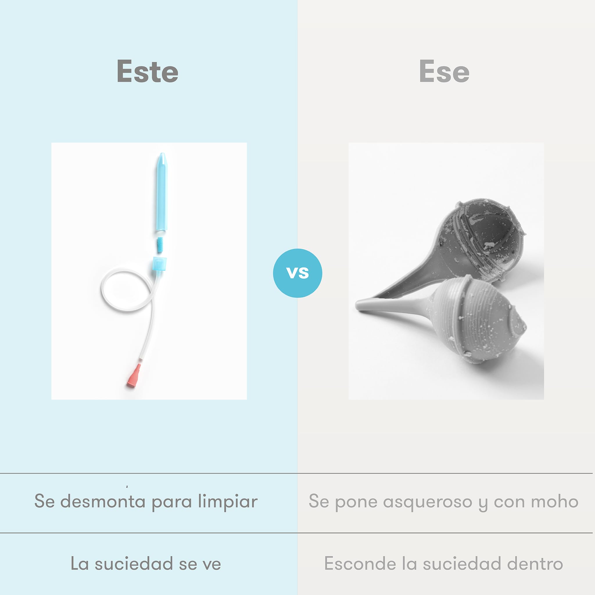Aspirador nasal para bebé NoseFrida the SnotSucker