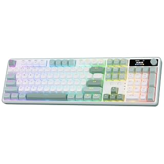 Redragon K761 PRO Wireless 104-Key Gasket Gaming Keyboard, Screen & Knob - Amazon product rated Grade A