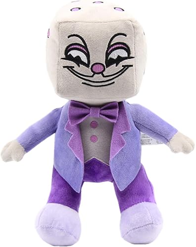 uiuoutoy Figura de peluche King Dice de 11 pulgadas