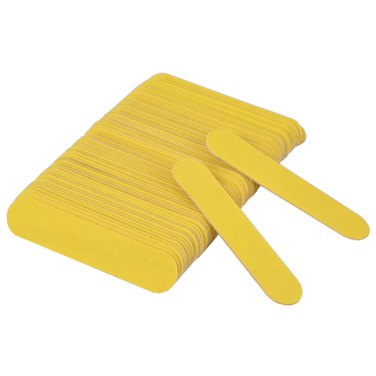 Lima per unghie, buffer per unghie, 200 pz/lotto Mini Lima for Unghie in Legno Professionale 247 Grana Levigatura Nail Art Doppio Lato(Roze)