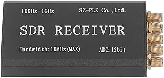 Focket SDR Receiver, 12bit 10k‑1GHz 10MHz Software Defined Radio Receiver with USB Cable, Simplified Software Defined Radio Receiving Module, Compatible with for Windows, for Linux