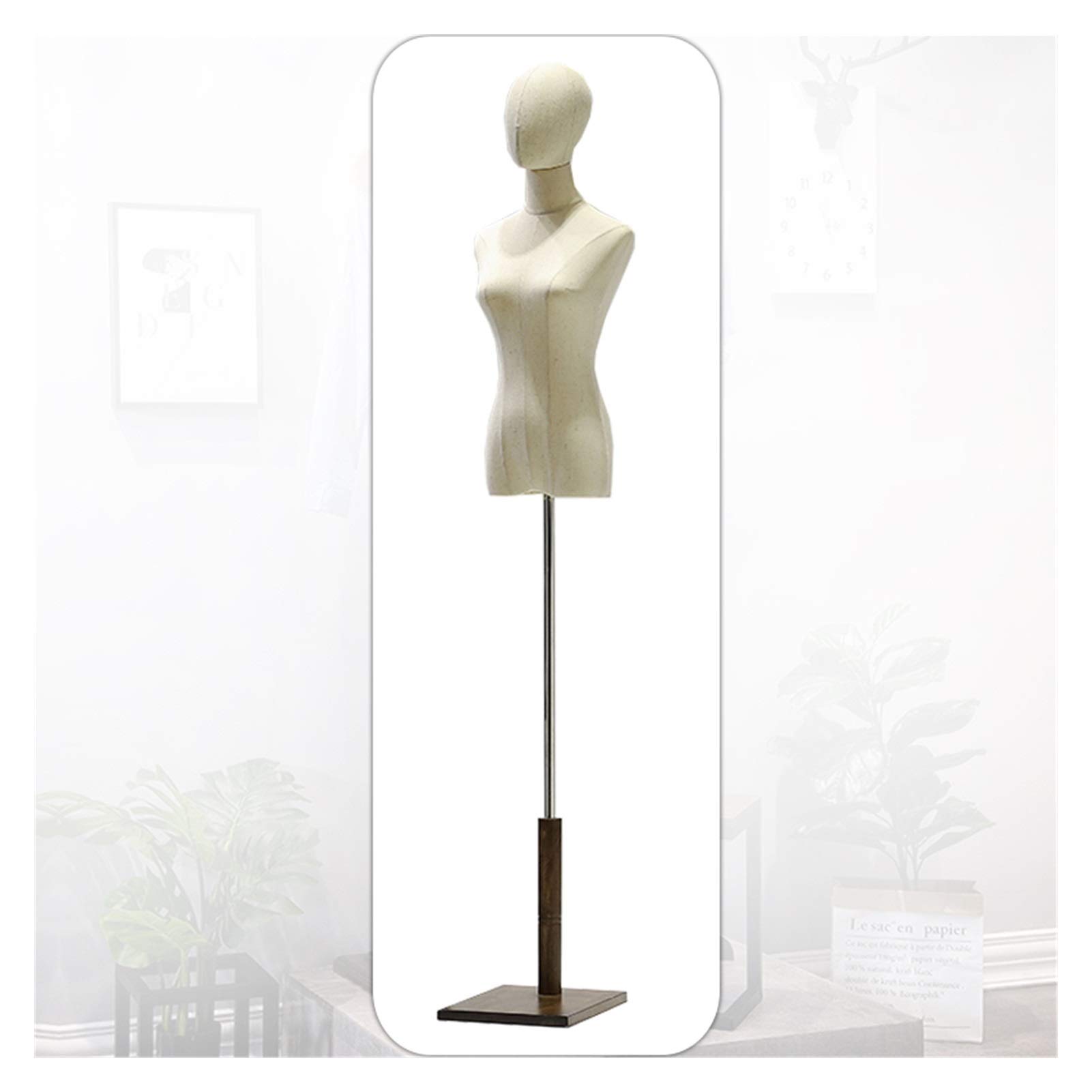 女性用布製マネキン 調整可能 Amazon.co.jp: マネキン 上半身 マネキン 上半身、高さ調節可能